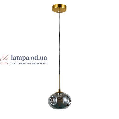 Світильник підвісний LED Levistella 800P3308S-1led (150*120) SM, 3W, чорний, метал + скло, регульоване світло, для вітальні LVS5934 фото
