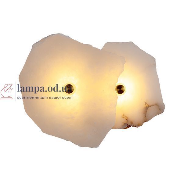 LED бра с двумя пластинами натурального камня Levistella 900LWC-2, 7 Вт, 3000K, бронза, 23 x 18 см LVS7241 фото