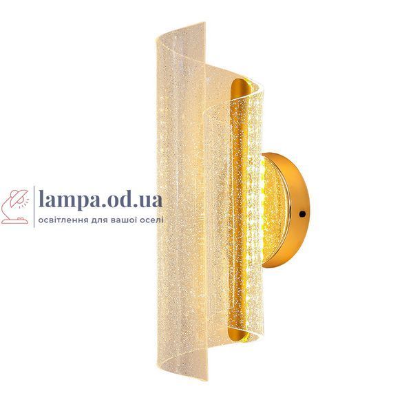 Бра настінне LED Levistella 796W6423 GD, 6W, золотий, акрил, сучасний стиль LVS5815 фото