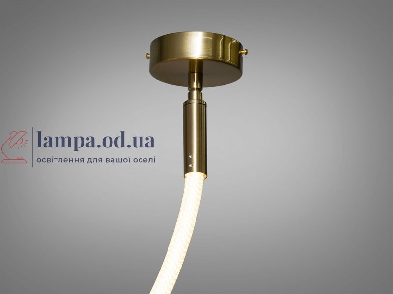 Стельова люстра LED Diasha 9610-1500GAB Мотузка 17W бронзова для коридору, вітальні, спальні, кухні, офісу 9610-1500GAB фото
