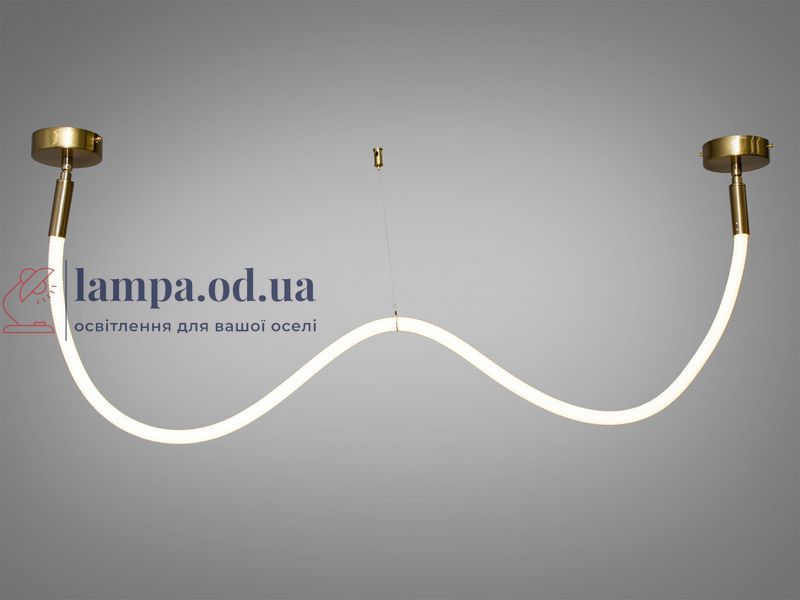 Стельова люстра LED Diasha 9610-1500GAB Мотузка 17W бронзова для коридору, вітальні, спальні, кухні, офісу 9610-1500GAB фото