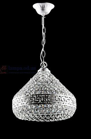 Люстра хрустальная Splendid Ray L190/1, E27, 30-45 см, белый, серебристый, современный стиль для дома 30413485 фото