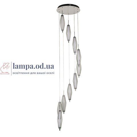 Светильник подвесной LED Levistella 7813142-10 CH, 36W, 3000K, хром, металл, для гостиной LVS6140 фото
