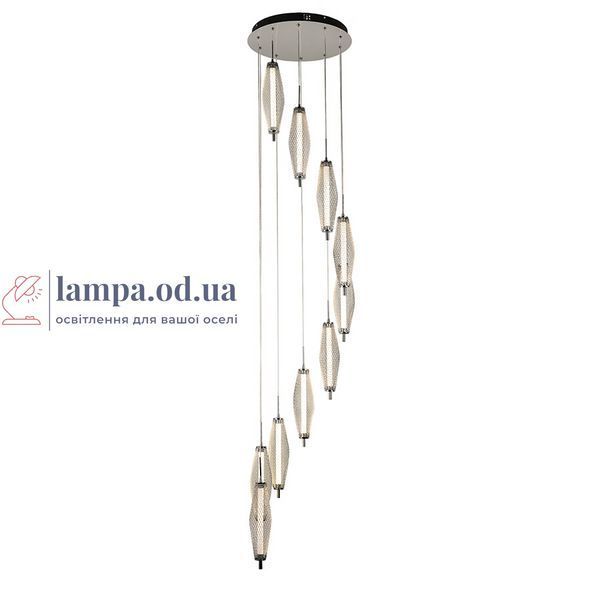 Світильник підвісний LED Levistella 7813142-10 CH, 36W, 3000K, хром, метал, для вітальні LVS6140 фото
