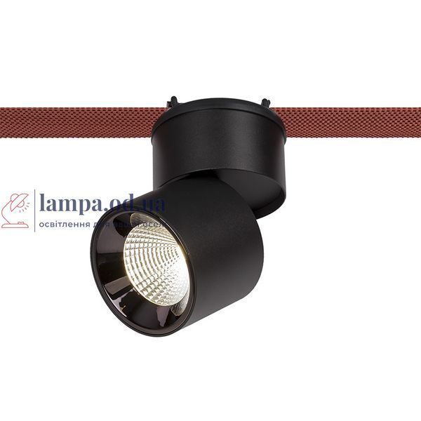 Светильник трековий LED Levistella 78012-BL05, 12W, 4000K, чорний, для текстильної трекової системи LVS4990 фото