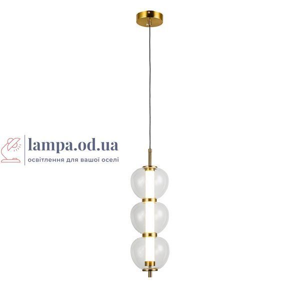 Подвесной светильник LED Levistella 800P3055 (130*330) CL, 5W, бронза, стекло, современный стиль для гостиной LVS5877 фото