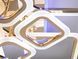 Люстра стельова LED Diasha HA8060/4+4G, 115W, 3200K-6500K, золото, сучасний стиль з пультом управління HA8060/4+4G LED 3color фото 5