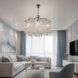 Підвісна кришталева люстра Splendid Ray L2936/6 (CH), хром, 6 ламп E27, від 13-20 м²