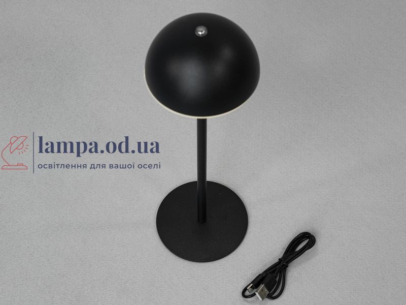 Настольная лампа LED Diasha 930211BK, 5W, черный, сенсорная, диммер, для дома 930211BK фото