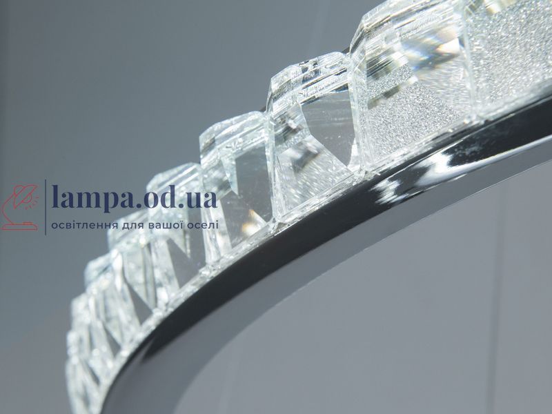 LED люстра кольца Diasha 66081/800+600+400CH хром 77 см 185W с пультом 20&ndash;30 кв.м. 66081/800+600+400CH фото