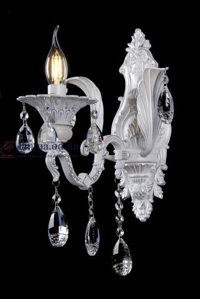 Настенное бра Splendid Ray B223/1W, 1xE14, 40W, белый и хром, современный стиль для дома 30330483 фото