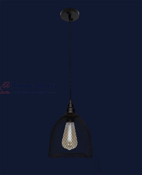 Подвесной светильник Levistella 707P144F-1 BK, E27, черный металл, для гостиной LVS04724 фото