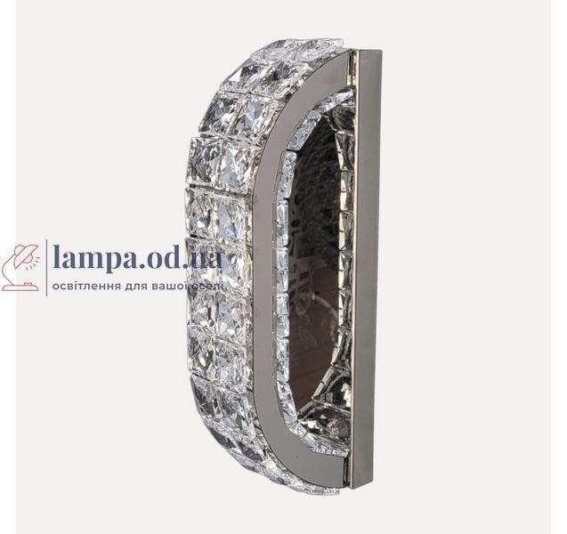 Світлодіодне кришталеве бра Artlight 88157/300-WALL-CH, хром, 25 Вт 88157/300-WALL-CH фото