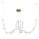 Потолочная люстра LED Levistella 7813041-3 AB, 33W, 4000K, бронзовый металл, современный стиль для дома LVS5055 фото 1
