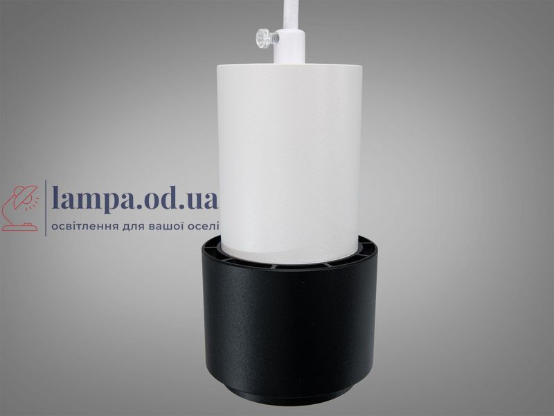Подвесной светильник Diasha QY-H1129W+B-S, белый с черным, 1xGU10 QY-H1129W+B-S фото