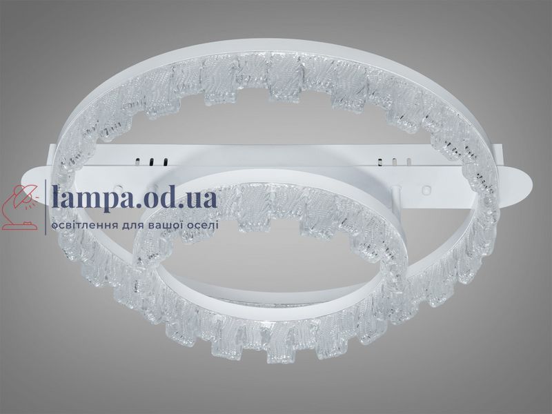 LED-светильник потолочный Diasha MX78205/500+300WH 72W, 2 кольца, 3 режима света, 50&times;60 см MX78205/500+300WH фото