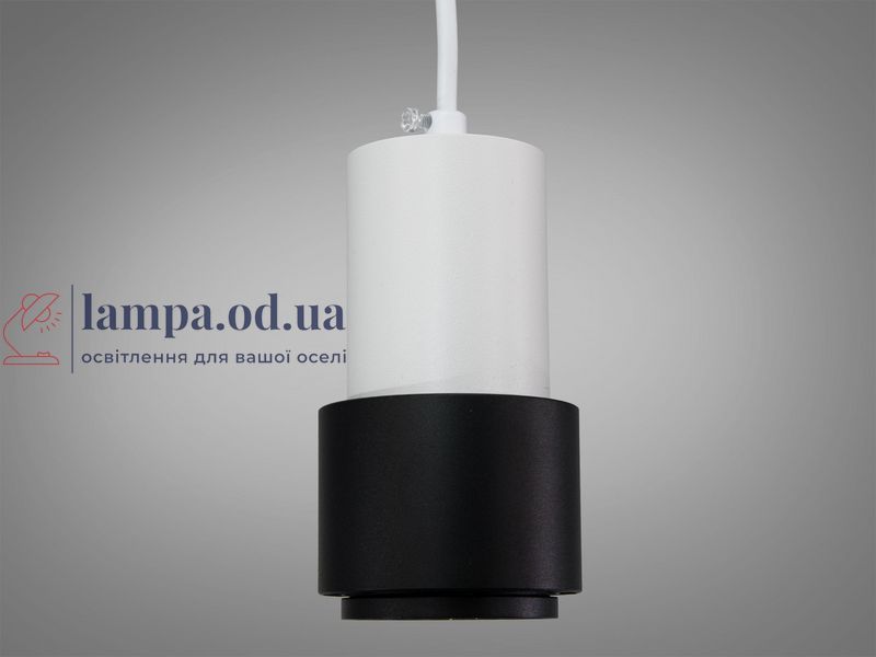Подвесной светильник Diasha QY-H1129W+B-S, белый с черным, 1xGU10 QY-H1129W+B-S фото