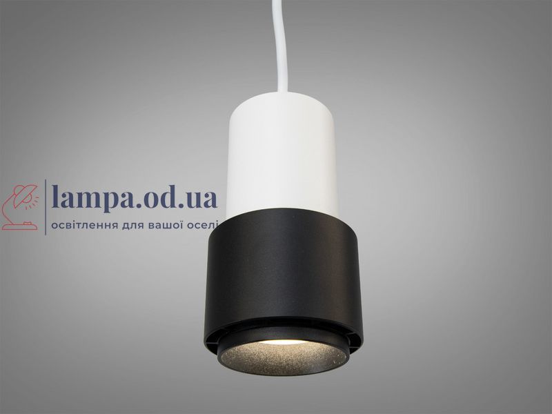 Подвесной светильник Diasha QY-H1129W+B-S, белый с черным, 1xGU10 QY-H1129W+B-S фото