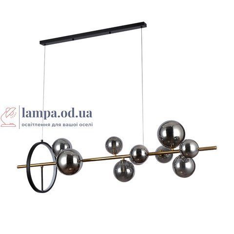 Потолочная люстра LED Levistella 918LP267-10 GAB+BK, 12W, черный и коричневый, современный стиль для дома LVS6094 фото