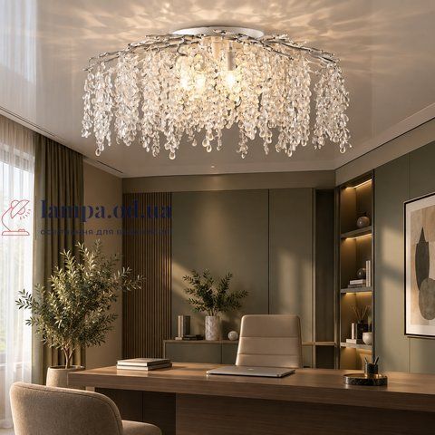 Хрустальная люстра Splendid Ray LP8080/D800/9 (WT), 9&times;E14, 20-30 м&sup2; 30440061 фото