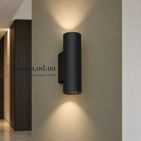 Фасадне настінне LED бра Diasha PX-10, чорне, 7 Вт PX-10 фото