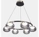 Світлодіодна люстра підвісна Artlight LQ7125-6 з шістьма графітовими плафонами, 35W LQ7125-6 фото 4