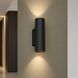 Фасадне настінне LED бра Diasha PX-10, чорне, 7 Вт PX-10 фото 1