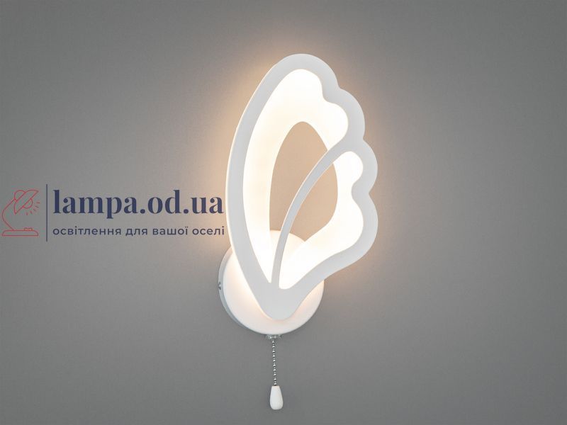 Настінне бра Diasha 8166/1WH біле 16W 8166/1WH фото