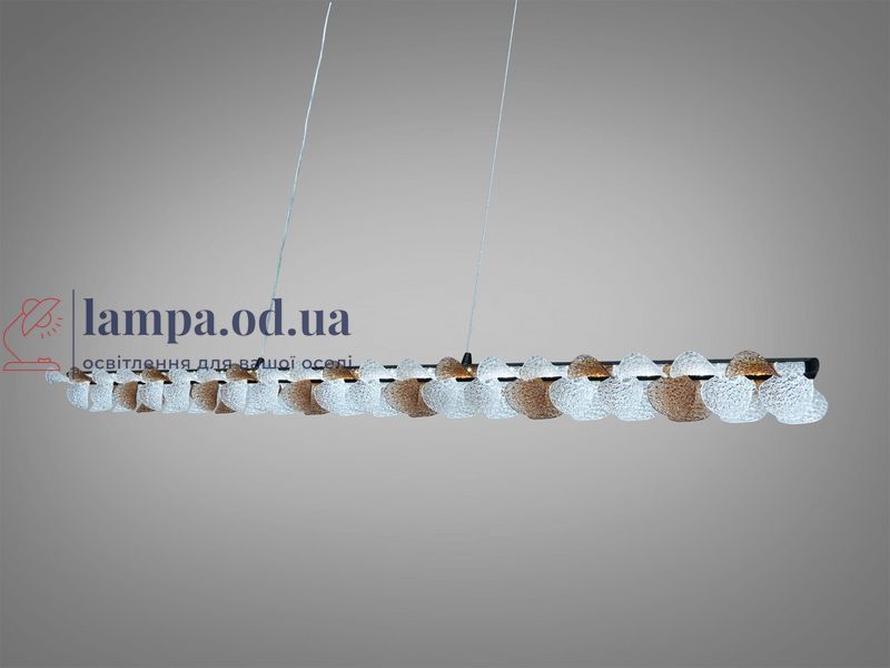 Підвісна люстра Diasha MD25115/1000BK LED чорна 55Вт 3025Лм пульт MD25115/1000BK фото