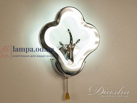 Світлодіодне бра Diasha 8149/1HR, 12 Вт, хром 8149/1HR фото