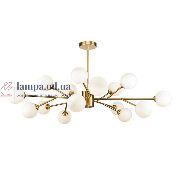 Современная люстра Levistella 7529806-15 BRZ+WH бронза на 15 плафонов G9 LVS5143 фото