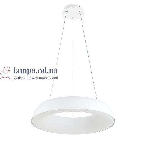 Люстра стельова LED Levistella 797MD6018 (480) WH, 70W, 480 мм, пульт, білий, сучасний стиль для дому LVS5407 фото