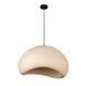 Подвесная дизайнерская люстра с объемным плафоном Levistella 909XL3561 (600) BEIGE, 1xE27, бежевый, 60 см LVS6802 фото 2