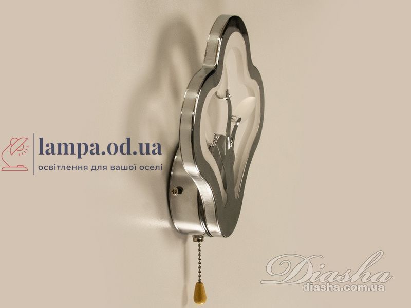 Світлодіодне бра Diasha 8149/1HR, 12 Вт, хром 8149/1HR фото