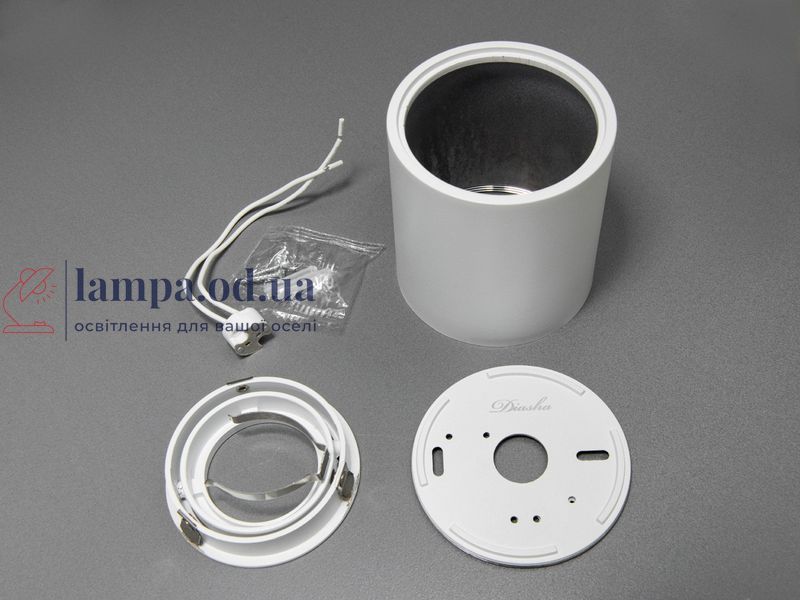 Накладной точечный светильник Diasha PMR-210-R-WH MR16 G5.3, 40W, белый, для коридора и кухни PMR-210-R-WH фото