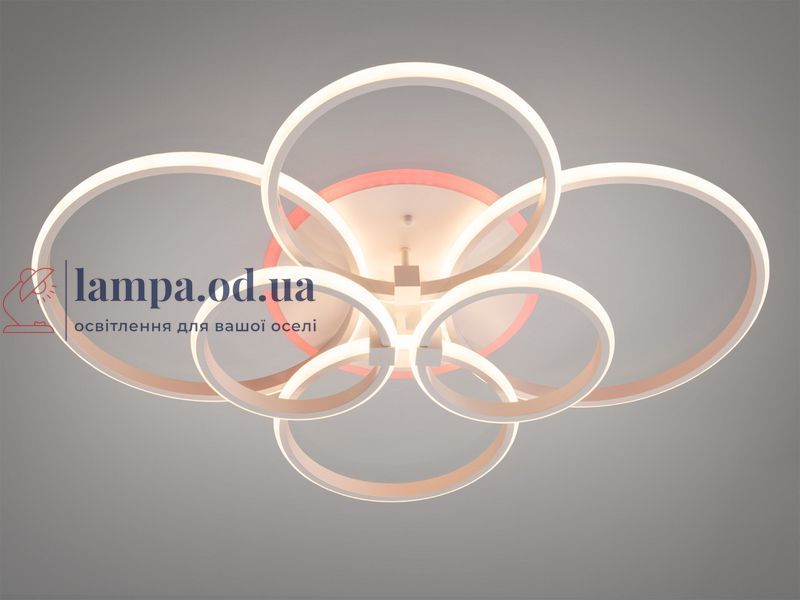 Потолочная LED люстра Diasha 2526/6WH LED 3color белая 135Вт пульт диммер 2526/6WH LED 3color dim фото
