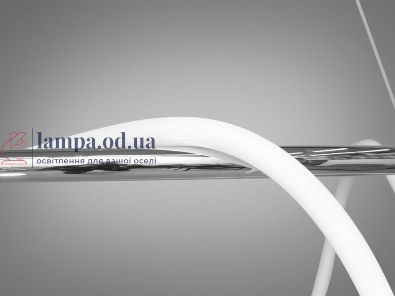 Люстра стельова LED Diasha SY9752-D800CH Шланг, 48W, хром, сучасний стиль для коридору, спальні, кухні SY9752-D800CH фото