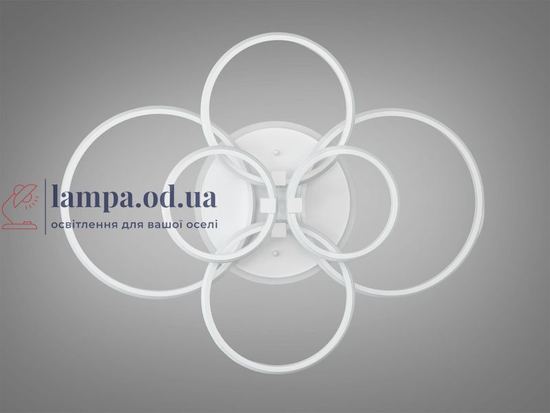 Потолочная LED люстра Diasha 2526/6WH LED 3color белая 135Вт пульт диммер 2526/6WH LED 3color dim фото