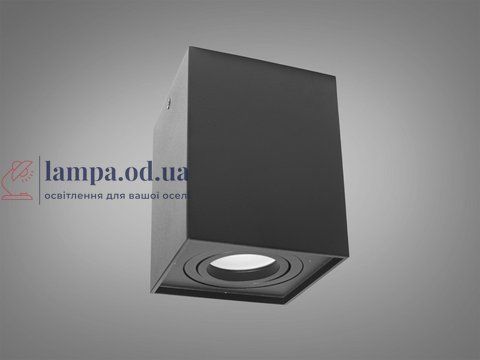 Світильник накладний поворотний Diasha QXL-1724-S-BK MR16 G5.3, 40W, чорний, для дому та офісу QXL-1724-S-BK фото