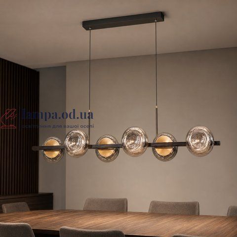 Светодиодная подвесная люстра Artlight LQ7130-6L с шестью круглыми модулями, 35W LQ7130-6L фото