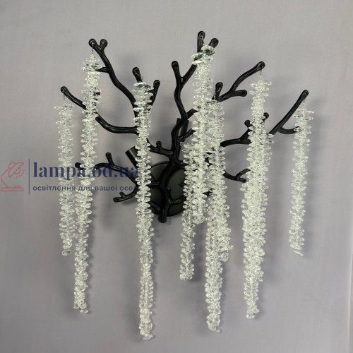 Бра Гліцинія Linisoln 8078-3 G-9 WH/BK 8078-3 G-9 WH/BK фото