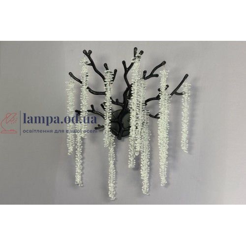 Бра Гліцинія Linisoln 8078-3 G-9 WH/BK 8078-3 G-9 WH/BK фото