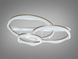 Стельова LED люстра Diasha MX86672/400+800+600CG шампань 170W 3 кільця з пультом MX86672/400+800+600CG фото 3