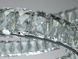 Стильна підвісна LED-люстра з кришталем Diasha D8876/600CH, 92W, пульт, хром, &Oslash;58 см D8876/600CH фото 5