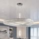 Світлодіодна люстра L7069/1000/1 LED (CH+clear) 30436279 фото 1