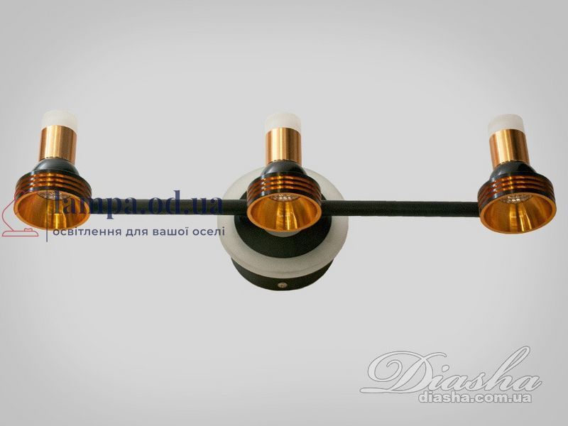 Подсветка для зеркал Diasha 5879/3, 16W, светодиодная, металлический каркас, поворотный механизм, современный стиль 5879/3 фото