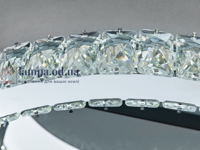 Стельова люстра LED Diasha 8818/800+600+400 хром 195W до 33 м&sup2; 8818/800+600+400 фото