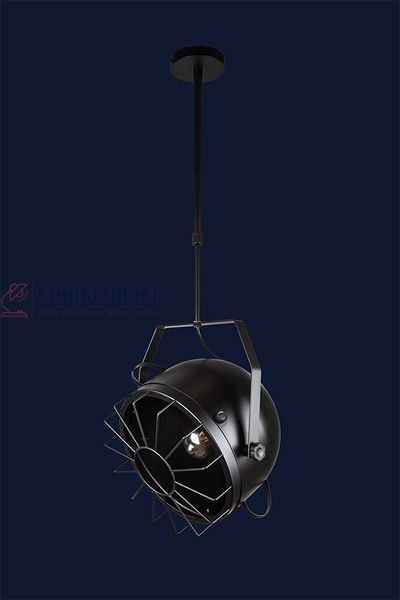 Подвесной светильник Levistella 7529746 D (250)+ трубка телескоп., E27, черный, 250 мм, современный стиль для гостиной LVS2718 фото