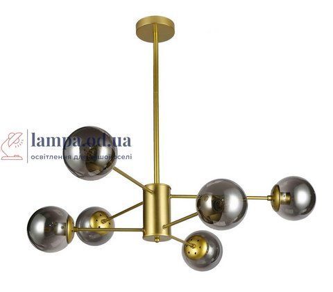 Люстра молекула Levistella 7526033-6 GD+BK LVS2494 фото