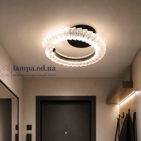Современный LED светильник Diasha 2509/400CG в цвете шампань с пультом и диммером 2509/400CG фото